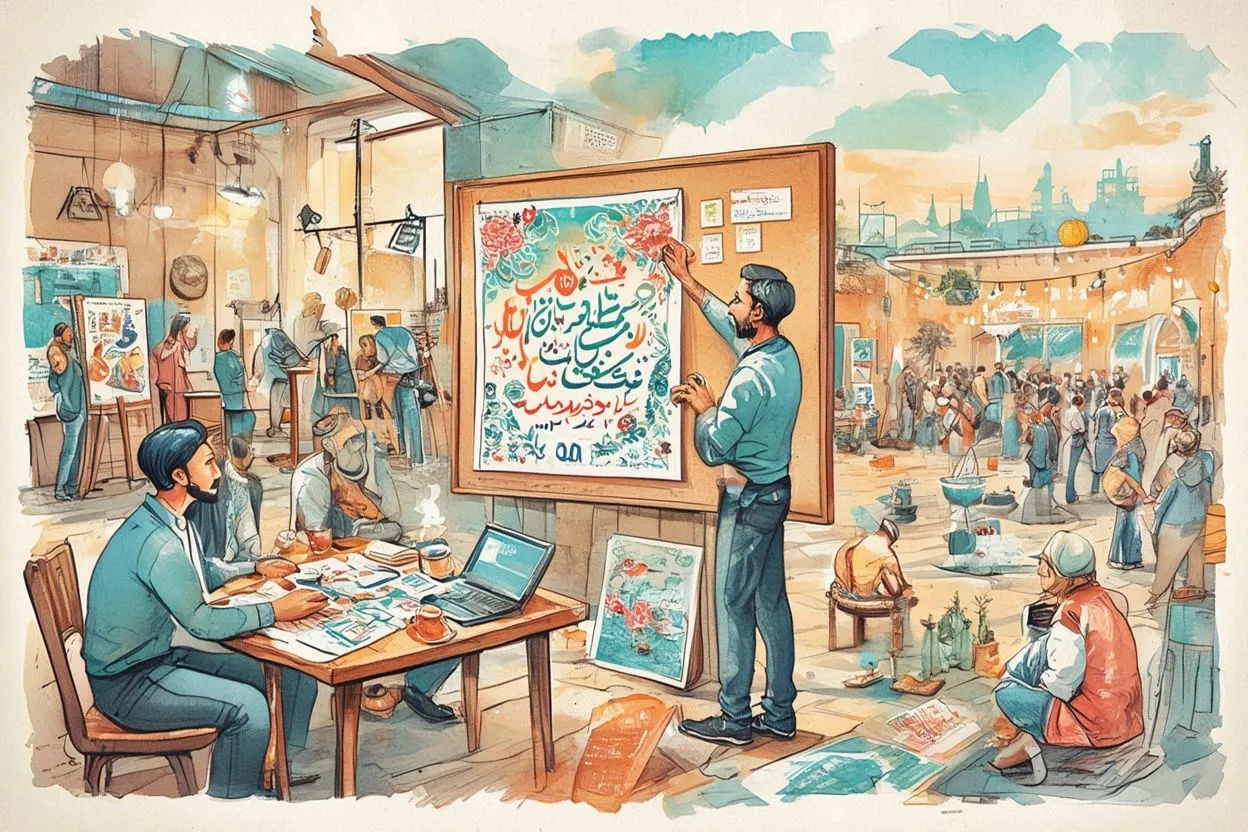  راهنمای جامع برگزاری رویداد هنری در مشهد | از ایده تا اجرا 
