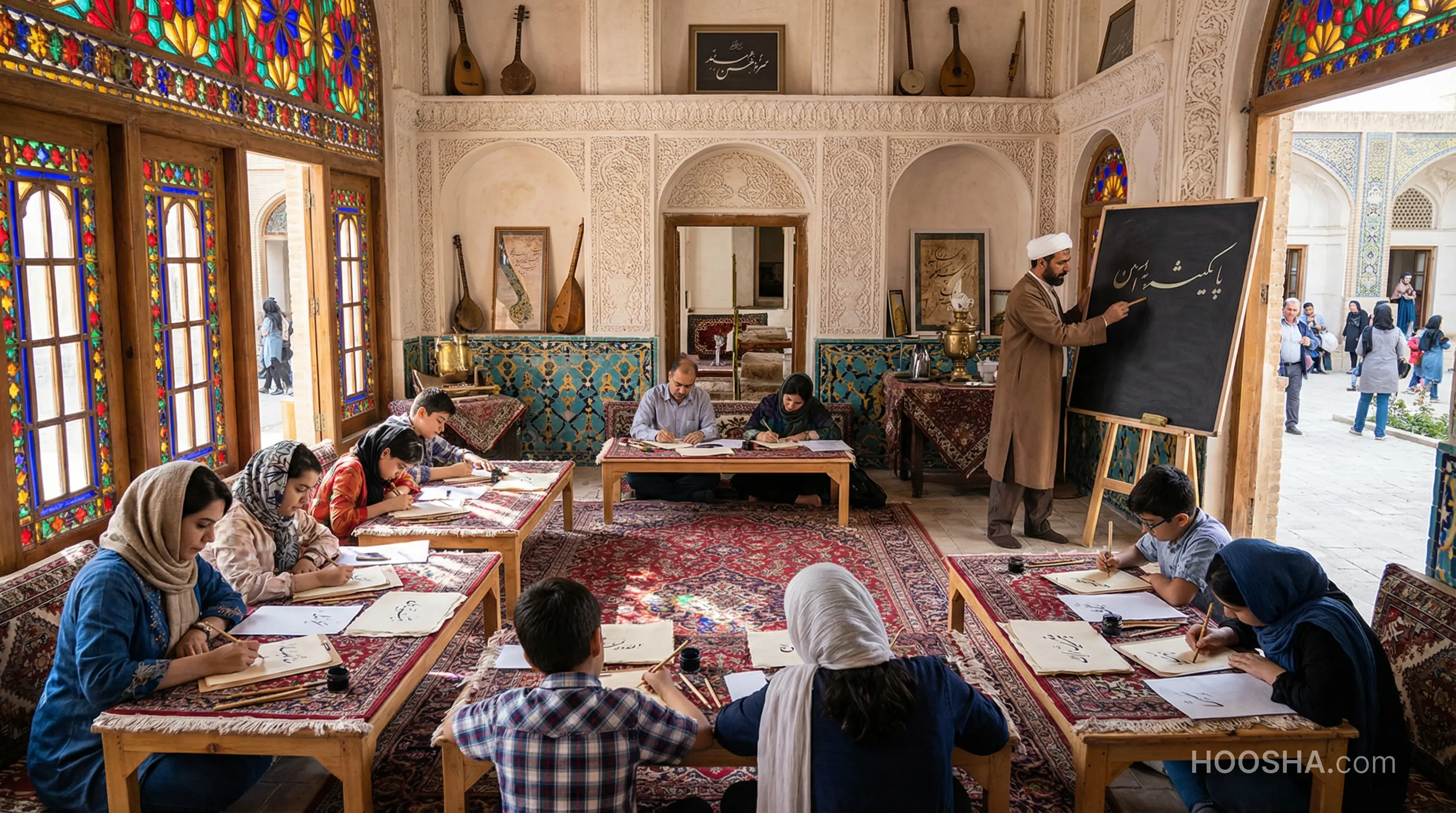 برگزاری (ایونت،رویداد) کلاس خوشنویسی در اصفهان