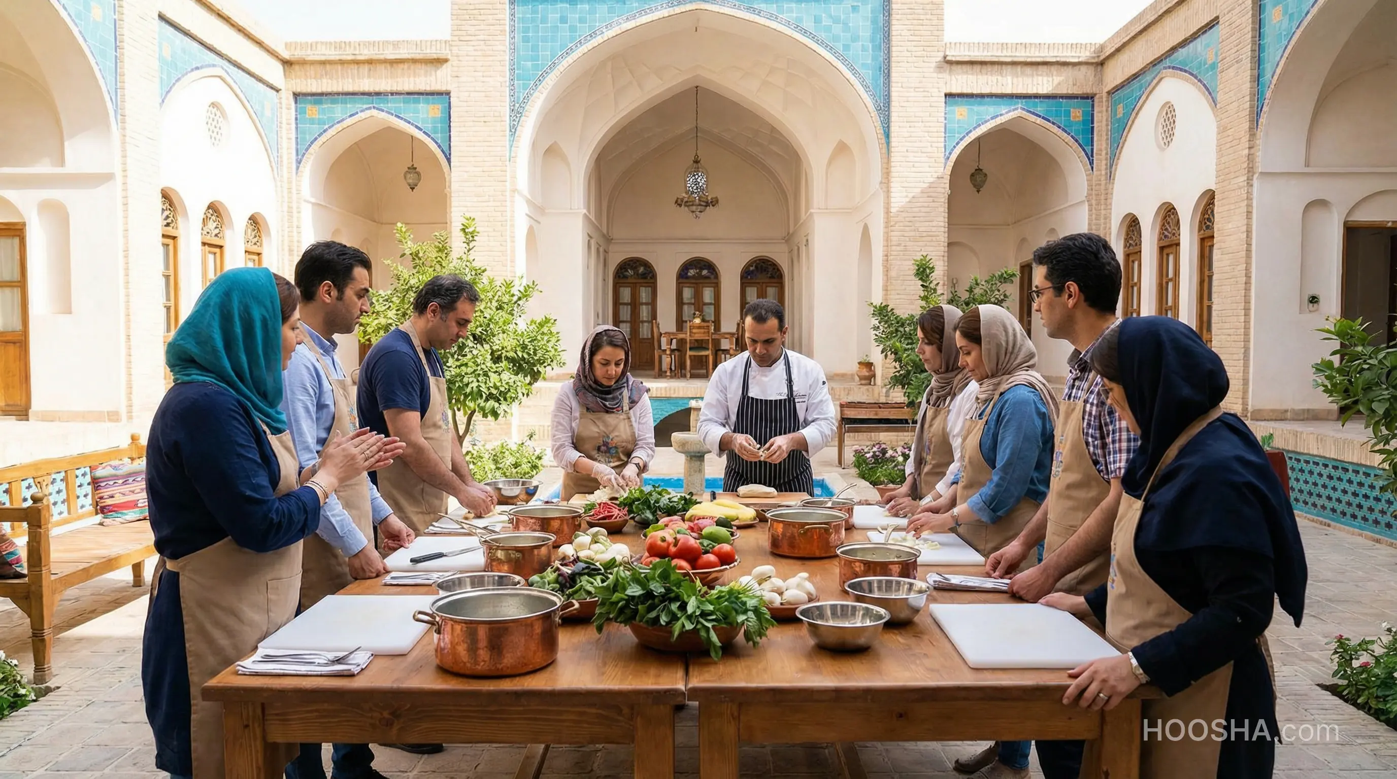برگزاری (ایونت،رویداد) کارگاه آشپزی در اصفهان 