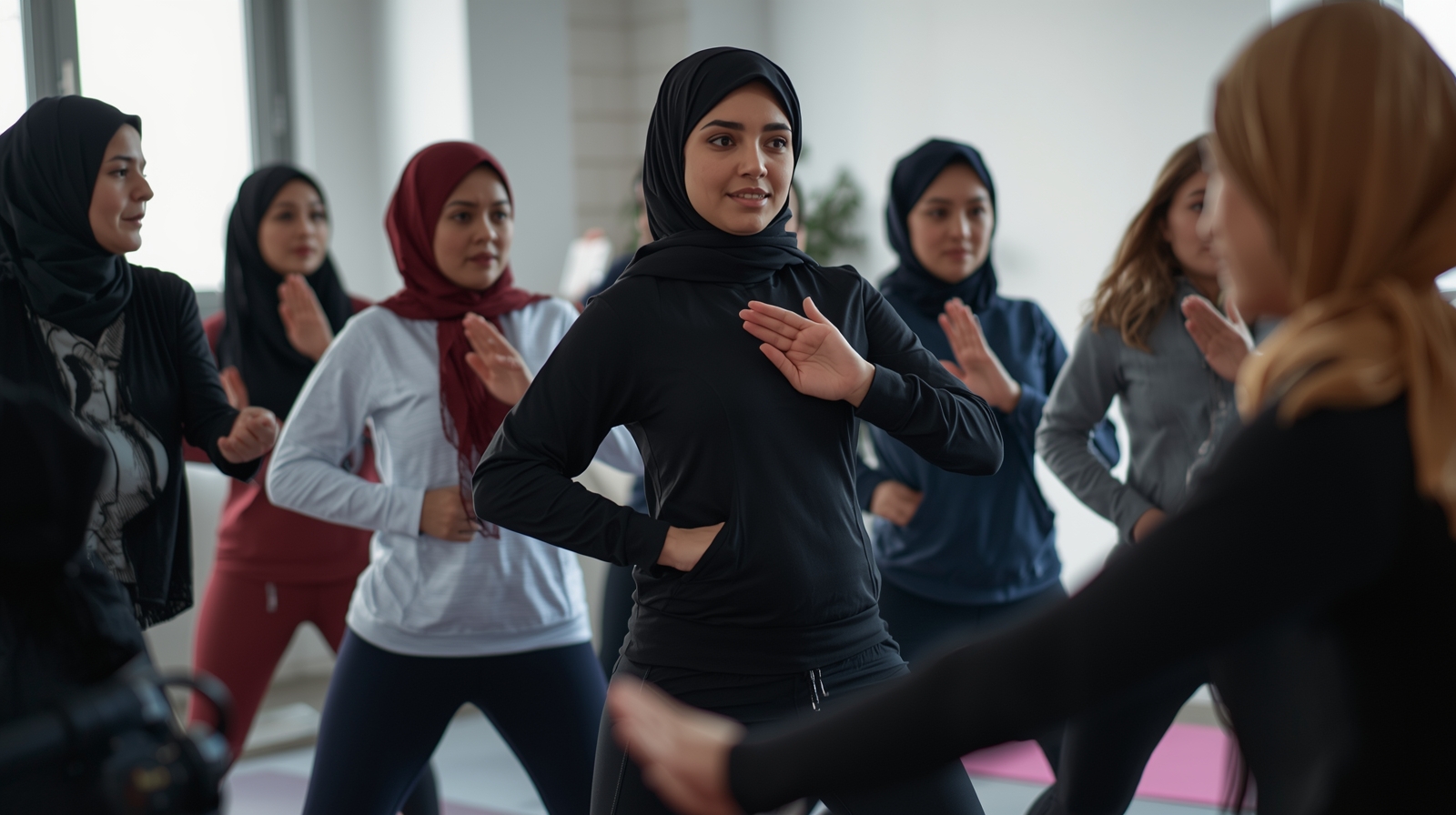 برگزاری کلاس نرمش در کرج