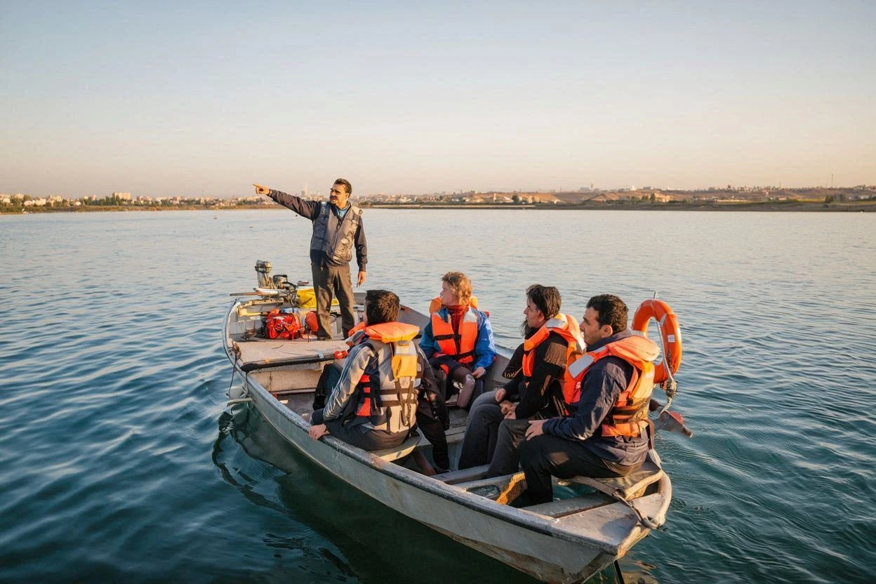 برگزاری تور قایق سواری در مشهد